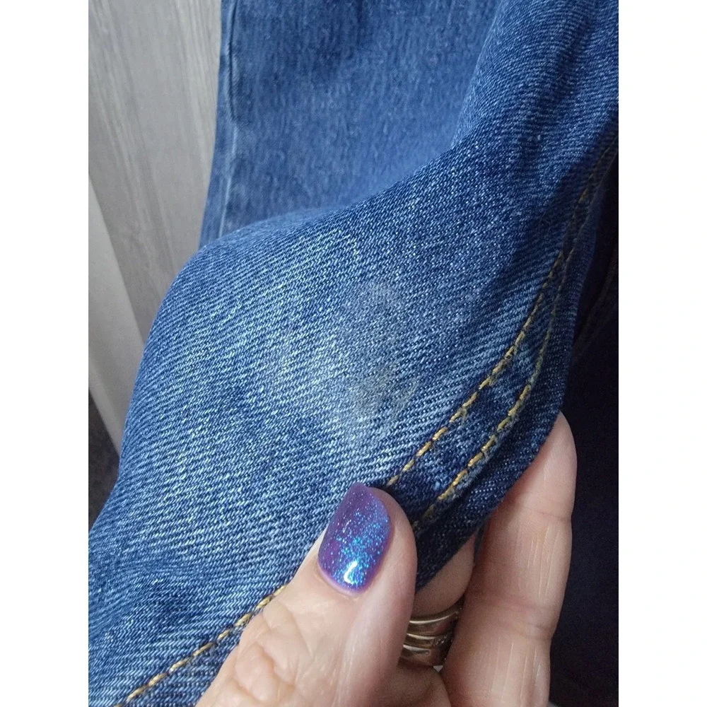 Levis 550 Relaxed Fit Jeans Mens 42x34 Blue Medium Wash Tapered Leg Denim 42x34